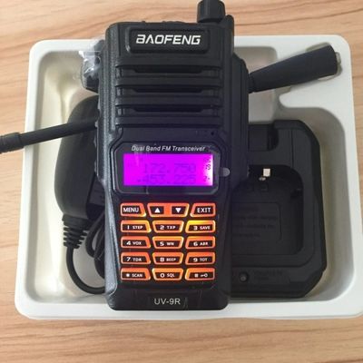 VHF-UHF-Ham-Walkie-Talkie-Schiffe Hochleistungsausgang Langstreckenfunkkommunikator UV-9r