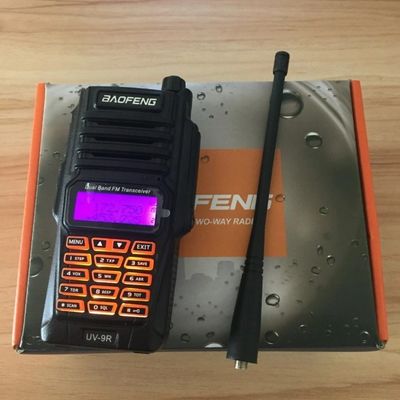 VHF-UHF-Ham-Walkie-Talkie-Schiffe Hochleistungsausgang Langstreckenfunkkommunikator UV-9r