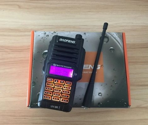 VHF-UHF-Ham-Walkie-Talkie-Schiffe Hochleistungsausgang Langstreckenfunkkommunikator UV-9r