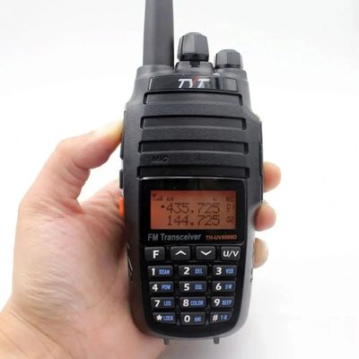 128 Speicherkanal Dual-Band Walkie-Talkie für Wandern und Campen 127,5 X 61,55 X 43 mm