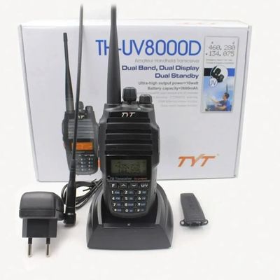 128 Speicherkanal Dual-Band Walkie-Talkie für Wandern und Campen 127,5 X 61,55 X 43 mm