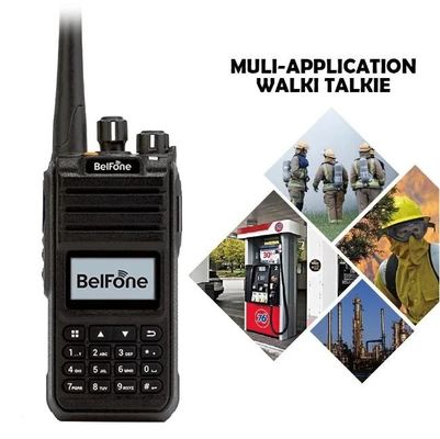 Black Belfone Bf-Td515 VHF UHF Radio Langstrecken 5W Portable Wireless 2 Way kommerziell
