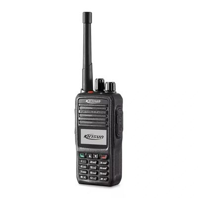136-174MHz/400-470MHz Frequenzbereich Gerade DMR-Portable Radio für Geschäftsanforderungen