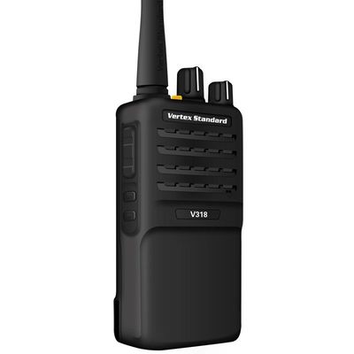 Bleiben Sie mit dem tragbaren schwarzen Walkie-Talkie V318 auf Ihren Abenteuern im Freien verbunden