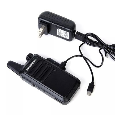 3.7V Kinderradio Mini Walkie-Talkie VHF UHF Tragbares Zweiwegradio Baofeng Bf-T7
