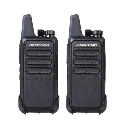 3.7V Kinderradio Mini Walkie-Talkie VHF UHF Tragbares Zweiwegradio Baofeng Bf-T7