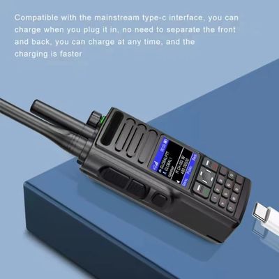 4G Dual-Mode Walkie Talkie Ptt mit SIM-Karte Zwei-Wege-Radio Global Range UHF/VHF Smartphones Jm-T350 Im Jahr 2024