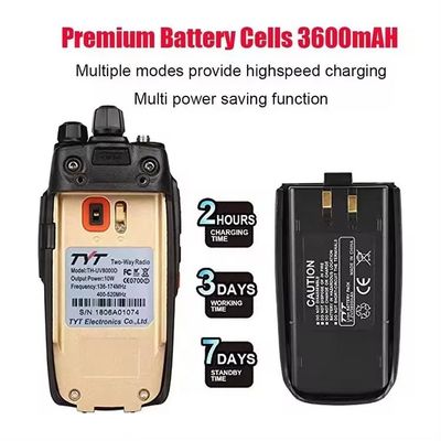 TH-UV8000e Ham Walkie Talkie mit 10 km Langstrecke und VHF 136-174 Frequenzbereich