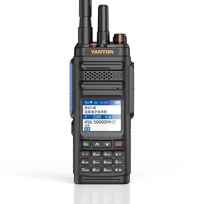 öffentliches Netzwerk Walkie Talkie Yanton T-X780 Dual Mode mit Alarmfunktion 194g Schwarz