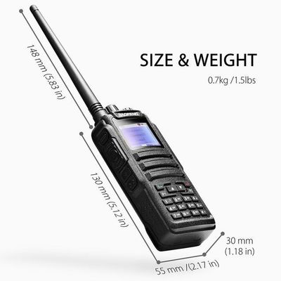 Baofeng DM-1701 5W Dual Band DMR Radio Vhf Mobilfunk mit 128 CH Speicherkanal