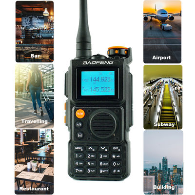 Baofeng UV-K6 Handheld Zwei-Wege-Radio mit 999 Kanälen und Vollband Frequenzbereich
