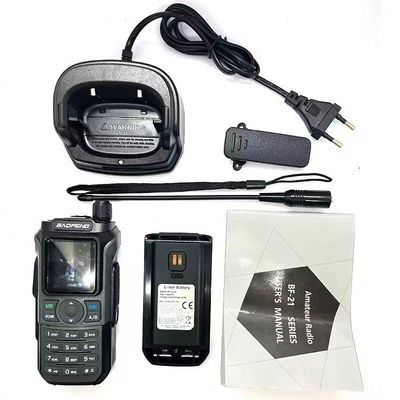 Baofeng UV-21 WalkieTalkie Handheld Ham Radio mit Typ C und Standardbatterie von 1400 MAH