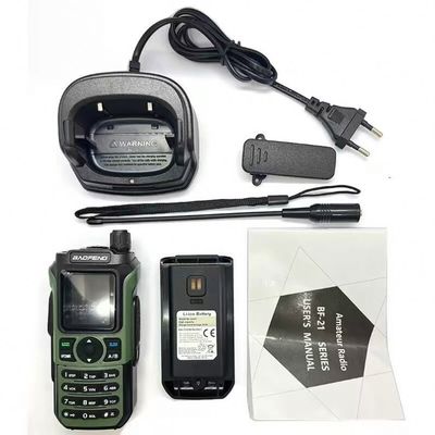 Baofeng UV-21 WalkieTalkie Handheld Ham Radio mit Typ C und Standardbatterie von 1400 MAH