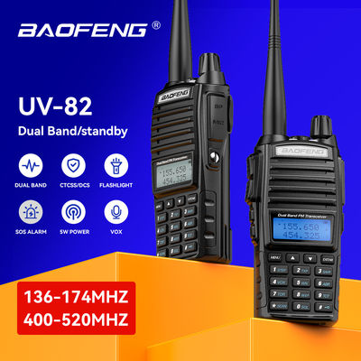 Baofeng UV82 VHF UHF Portable Radio für Pakistan PTT 5 km Fernkommunikation