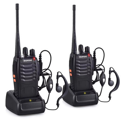 Wireless Handheld Walkie Talkie mit VOX-Funktion und 8-12 km Reichweite