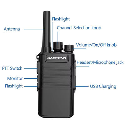 Baofeng BF-V8A Uhf Handheld Walkie Talkie Langstrecken-Wireless Intercom Bf-v8 Dual Band Schinken