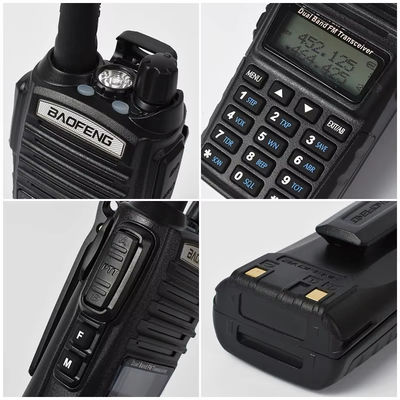 265g BAOFENG UV-82 Dual Band Dual Display Dual Standby Walkie Talkie für Profis