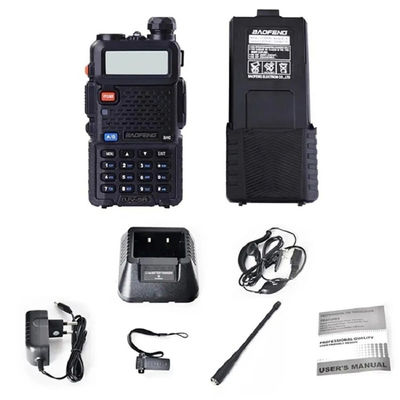 5 bis 10 km Sprechbereich Notfallwarnung Dual Band GMRS Walkie Talkie Zwei-Wege-Radio für Outdoor