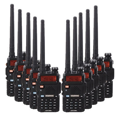 136-174/400-520MHz Frequenzbereich Portable Wireless Walkie Talkie für Teamkommunikation
