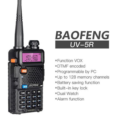136-174/400-520MHz Frequenzbereich Portable Wireless Walkie Talkie für Teamkommunikation