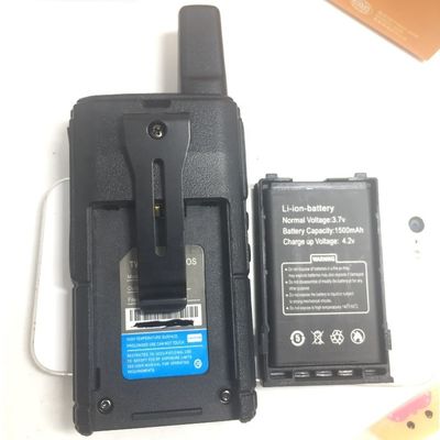 GMRS Walkie Talkie MINI Handheld drahtlose Kommunikation UHF 400-480MHz VHF 110*48*13mm