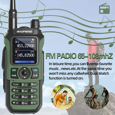 UV21Pro Baofeng Walkie Talkie Dual Band VOX DTMF-Transceiver für die 5W-Funkübertragung