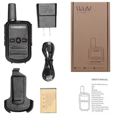 WLN KD-C52 Walkie Talkie Unter-Ober 3-5KM Frequenzbereich 400-470MHz Spitzenbereich