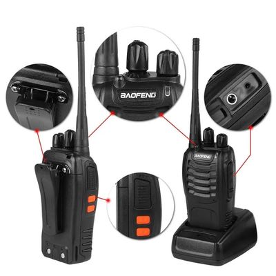 BF Baofeng 888 Lithiumbatterie Zwei-Wege-Walkie-Talkie für Kinder Bluetooth Walkie-Talkie