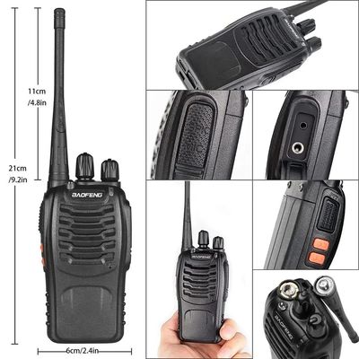 BF Baofeng 888 Lithiumbatterie Zwei-Wege-Walkie-Talkie für Kinder Bluetooth Walkie-Talkie