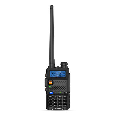 283.4g Langstrecken-Walkie Talkie KD-UV1 Dual-Band UHF400-470MHz VHF136-174MHz Private Form