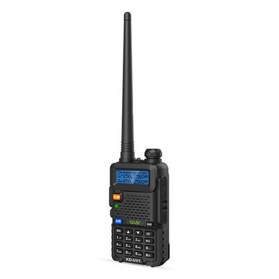 283.4g Langstrecken-Walkie Talkie KD-UV1 Dual-Band UHF400-470MHz VHF136-174MHz Private Form
