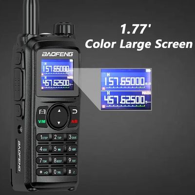 1-10KM Sprachreichweite Baofeng UV-28L 10W Tri-Band Intercom USB-C Aufladen Portable CB Radio