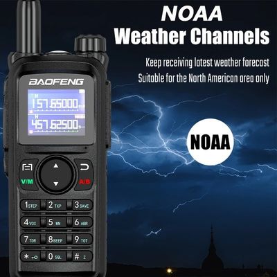 1-10KM Sprachreichweite Baofeng UV-28L 10W Tri-Band Intercom USB-C Aufladen Portable CB Radio