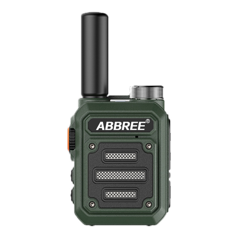 ABBREE AR-63 Wireless Walkie-Talkie für die Jagd Farb-Camo/Brown Talk Reichweite 3km-10km