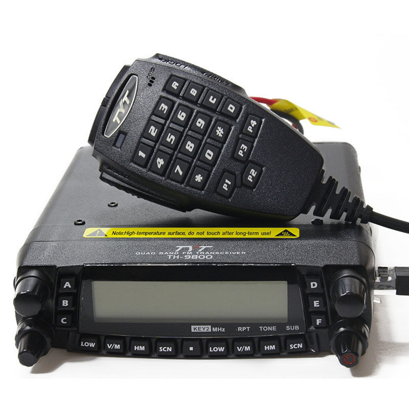 TYT TH-9800 Plus Quadband 50W Mobilfunkstation für Fahrzeuge Walkie Talkie für die Kommunikation