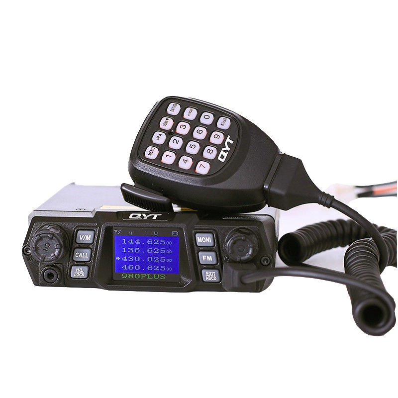 QYT KT-980plus Mobilfunk für Fahrzeuge VHF 75W UHF 15-30km Walkie Talkie für Fahrzeug