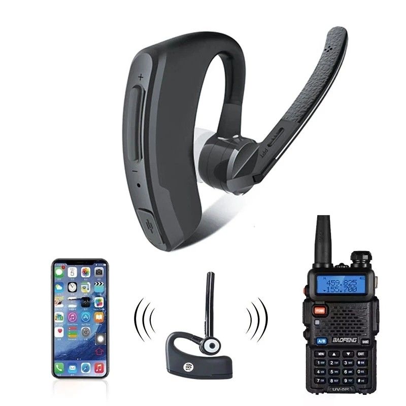 PTT-Mikrofone für Baofeng Walkie Talkie Noise Cancelling und andere drahtlose Headsets