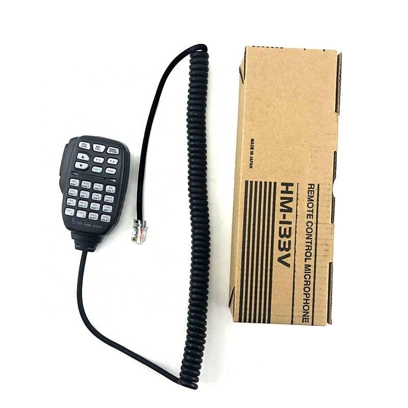 Handheld Terminal Walkie Talkie GMRS Zwei-Wege-Radio-Kabelmikrofon für 1COM HM-148G