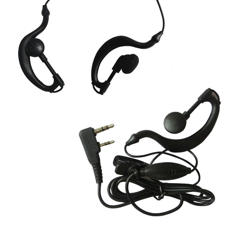 Erschwingliche 3,5 mm Draht-Headset für zwei-Wege Walkie Talkie Radio ohne Steuerknopf