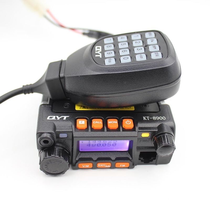 25W Mini Mobilfunk für Autos QYT KT-8900 Talkie Walkie 20km Reichweite 2Way Radio