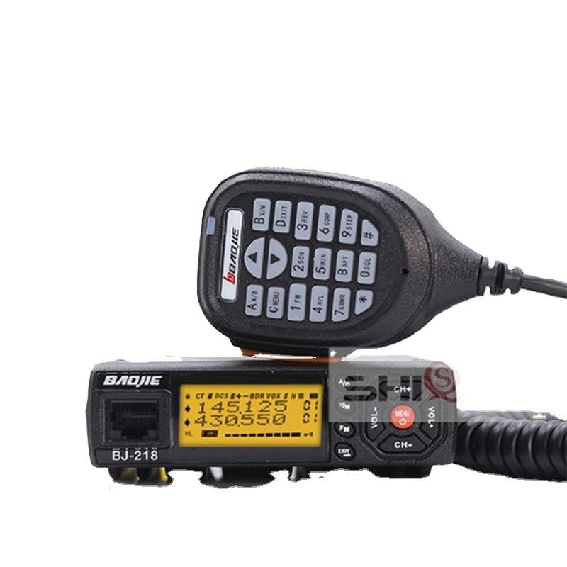 25W Max-Ausgangsleistung DC7.4V Baojie BJ-218 Auto Mini Mobilfunk Fernempfänger