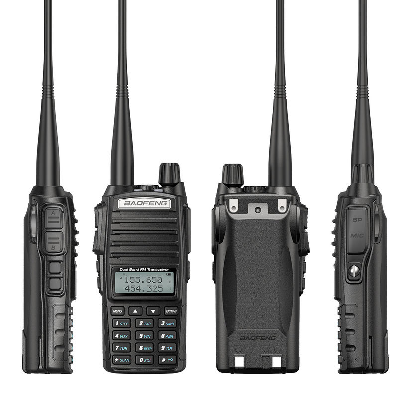 Baofeng UV-82 Walkie Talkie VHF UHF Frequenztyp für PTT-Kommunikation in Pakistan