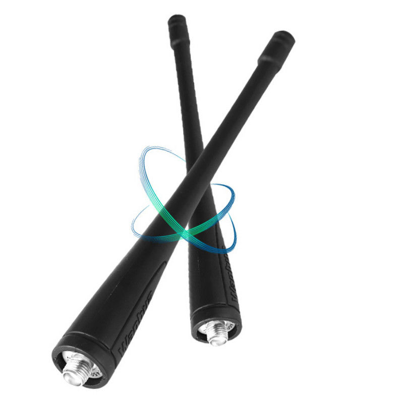 Wanhua HTD826/825/813/815/26/WH36/GTS660 Schwarze Walkie-Talkie-Antenne mit einer Länge von 12 cm