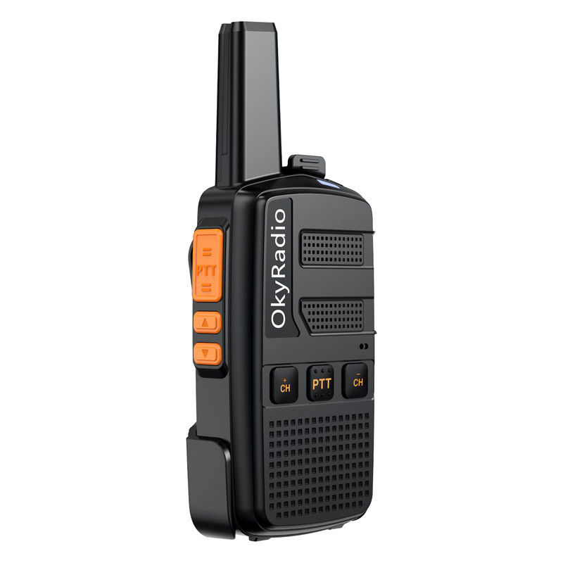 5W tragbare Zweispurradio in schwarzer Farbe mit wiederaufladbarer Batterie und USB-Ladegerät