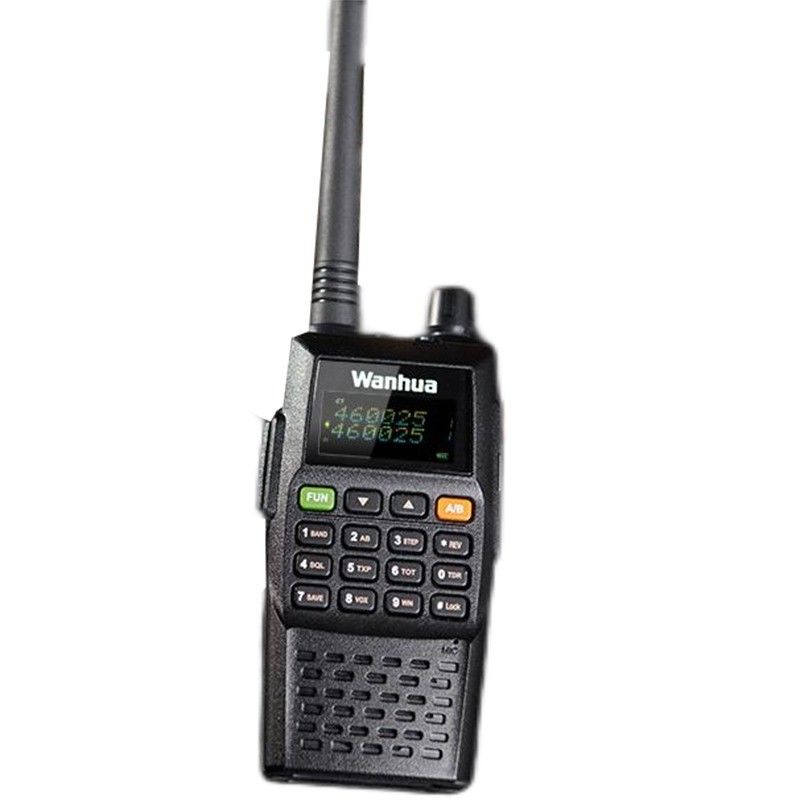 Lancieren Sie Wanhua VHF Dual Band Two Way Radio perfekt für KTV bei 7,2V Betriebsspannung