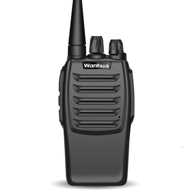 Schwarze Walkie-Talkie Band Portable Zwei-Wege-Radio perfekt für Wandern Campingausrüstung
