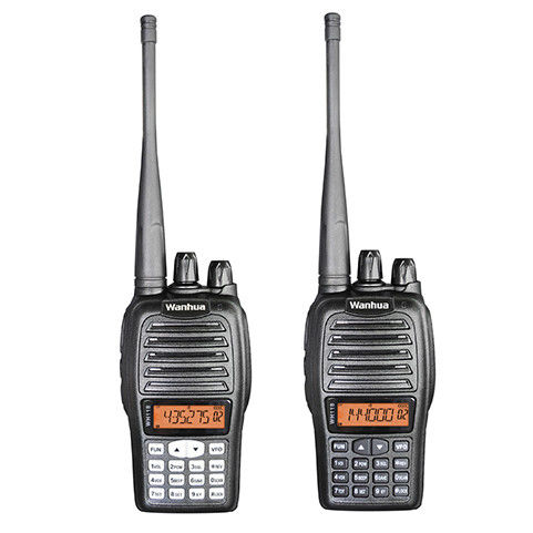Wanhua WH118 Handheld Radio Walkie Talkie 2W Ausgangsleistung Dualband UHF VHF Langstrecken