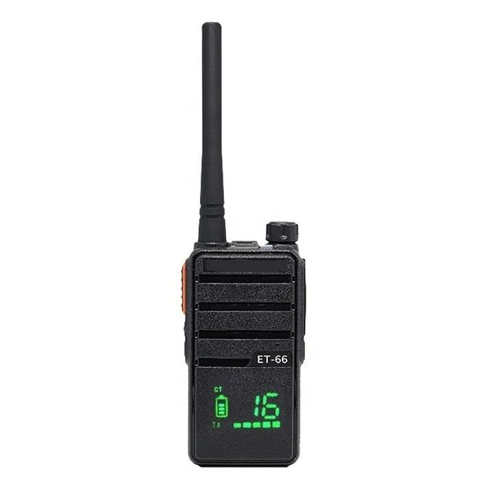 Mini-Zwei-Kanal-Scan Walkie-Talkie ET-66 für Fernkommunikation