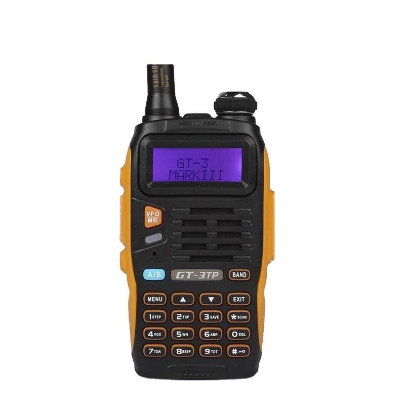 128 Speicherkanäle Wasserdichtes Walkie Talkie 5 Watt Zwei-Wege-Mobil-Doppelband-Radio