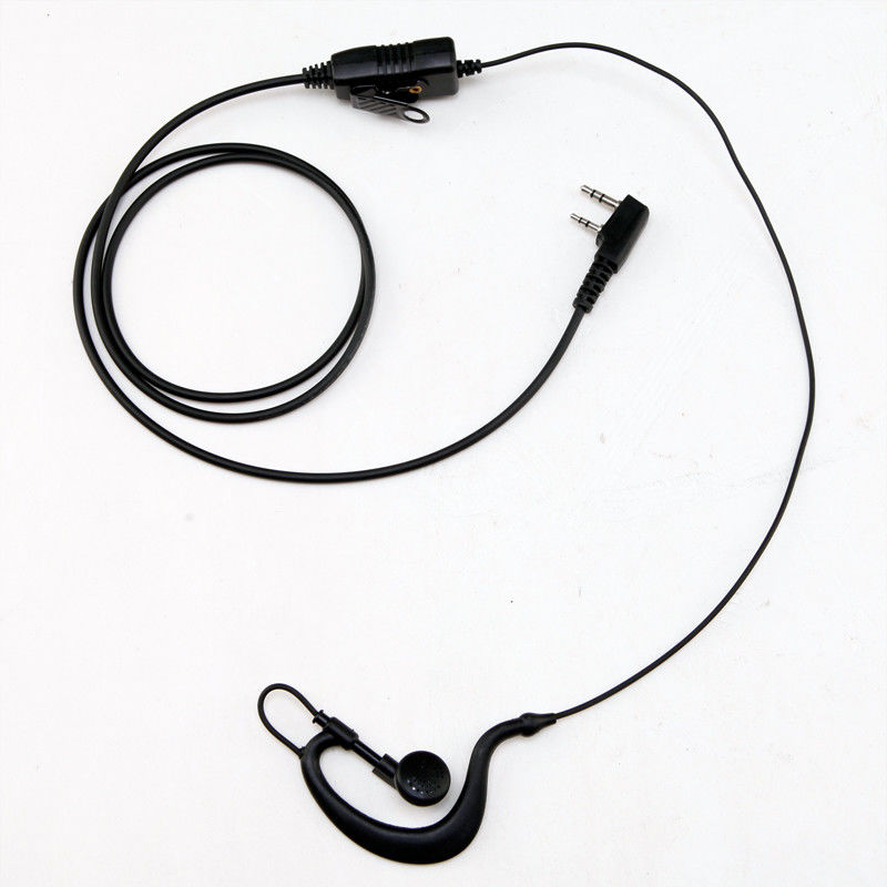 Mikrofon Ohrhörer für Icom Zwei-Wege-Radios Walkie-Talkie Air Tube Wireless Verzögerungszeit